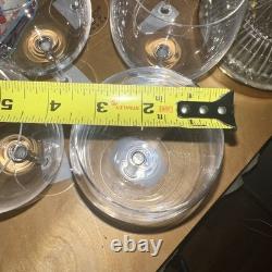 Waterford Balloon Crystal Stunning Wine Glasses Goblets-Set of 6 New 9hX 3.5W