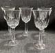 Waterford Ballyshannon Claret Wine Crystal Glasses 6 7/8 Set of 5. Ireland