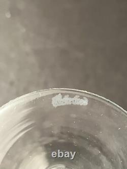 Waterford Colleen Crystal Hock Wine Glasses 7 3/8 Set of 4 MINT