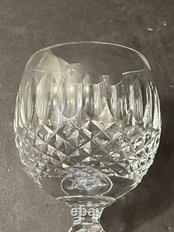 Waterford Colleen Crystal Hock Wine Glasses 7 3/8 Set of 4 MINT
