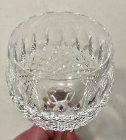 Waterford Colleen Crystal Hock Wine Glasses 7 3/8 Set of 4 MINT