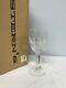 Waterford Colleen Tall Stem Cut 6 1/2 Claret Wine Glass Mint In Box Not Used
