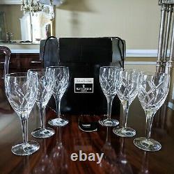 Waterford Crystal 6 John Rocha SIGNATURE White Wine 8 1/4 Glasses Never Used