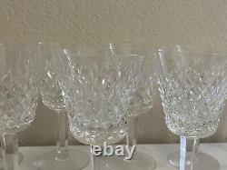Waterford Crystal Alana Pattern Set of 11 Claret Wine Glasses