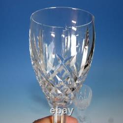 Waterford Crystal Araglin Pattern 3 Water Goblets Glasses 7 7/8 inches