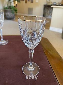 Waterford Crystal Araglin Water Goblets Set of Four