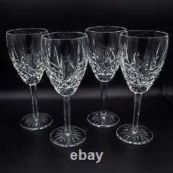 Waterford Crystal Araglin Wine Glasses 7 1/8 Set of 4 FREE USA SHIPPING