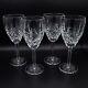 Waterford Crystal Araglin Wine Glasses 7 1/8 Set of 4 FREE USA SHIPPING