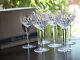 Waterford Crystal Boyne Hock Wine Glasses Set Of 6 Vintage in Box