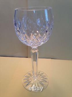 Waterford Crystal Boyne Pattern Hock (Wine) Glasses 4 with Original Box