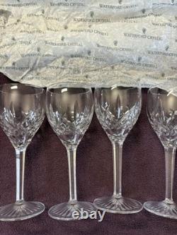 Waterford Crystal CARINA Water Goblet or Glass, 8, 4 Glasses
