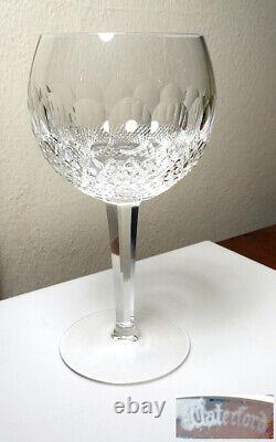 Waterford Crystal COLLEEN 7 3/4 OVERSIZE Balloon Wine Glass(s), EXC Condition