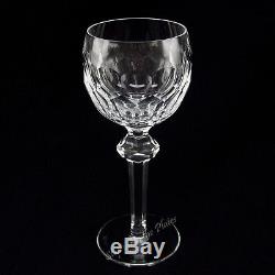 Waterford Crystal CURRAGHMORE Hock 7 1/2 Wine Glass Goblet /s Beautiful