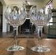 Waterford Crystal Carina Balloon Wine Glasses 7 1/8 Set of 2 Mint