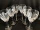 Waterford Crystal Carina Set Of 6 Wine Glasses 7 1/8 Marked Mint