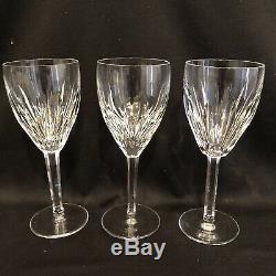 Waterford Crystal Carina Set Of 6 Wine Glasses 7 1/8 Marked Mint
