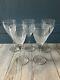 Waterford Crystal Carlow 5 Piece Wine Goblets 6 Oz Swirl Cut Crystal Beautiful