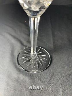 Waterford Crystal Castlemaine Water Goblets / Wine Glasses 7 7/8 tall- set of 4