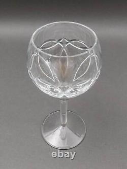 Waterford Crystal Clannad Celtic Knot 8 1/8 Claret Red Wine Glass