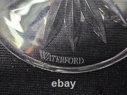 Waterford Crystal Clarendon Cobalt Hock Wine Glasses, Set of 6 in Original Box