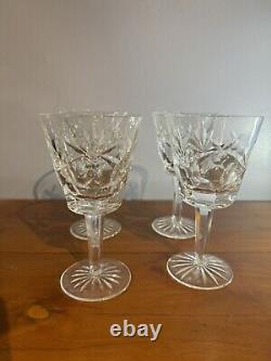 Waterford Crystal Claret Wine Glass Set Of Four