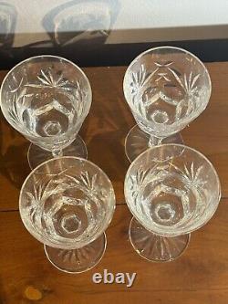 Waterford Crystal Claret Wine Glass Set Of Four