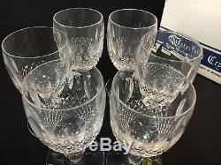 Waterford Crystal Colleen Claret Stemless Wine Glasses