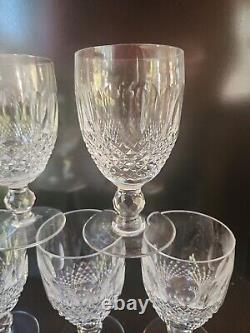 Waterford Crystal Colleen Claret Wine Glass Handcrafted in Ireland 4 OZ SET OF 5