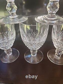 Waterford Crystal Colleen Claret Wine Glass Handcrafted in Ireland 4 OZ SET OF 5