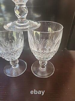 Waterford Crystal Colleen Claret Wine Glass Handcrafted in Ireland 4 OZ SET OF 5