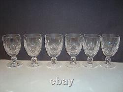 Waterford Crystal Colleen Claret Wine Glasses, 4 3/4, Set of 6