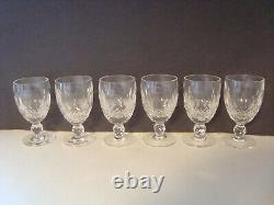 Waterford Crystal Colleen Claret Wine Glasses, 4 3/4, Set of 6