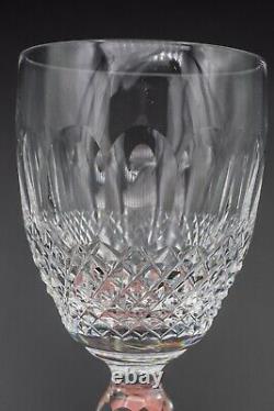 Waterford Crystal Colleen Claret Wine Glasses Set of 5- 4 3/4 FREE USA SHIPPING