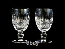 Waterford Crystal Colleen Claret Wine Glasses Vintage Set of 4