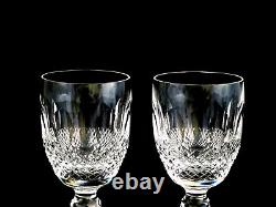 Waterford Crystal Colleen Claret Wine Glasses Vintage Set of 4