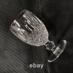 Waterford Crystal Colleen Four Cut Stem Claret Red Wine Glasses. H 12cm (4.3/4)