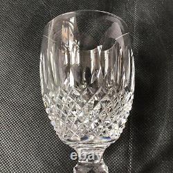 Waterford Crystal Colleen Four Cut Stem Claret Red Wine Glasses. H 12cm (4.3/4)