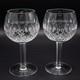 Waterford Crystal Colleen Oversize Wine Goblet Glass 7 5/8 Pair