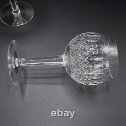 Waterford Crystal Colleen Oversize Wine Goblet Glass 7 5/8 Pair