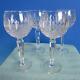 Waterford Crystal Colleen Pattern 4 Wine Hock Glasses 7½ inches