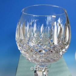 Waterford Crystal Colleen Pattern 4 Wine Hock Glasses 7½ inches