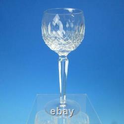 Waterford Crystal Colleen Pattern 8 Wine Hock Glasses 7½ inches
