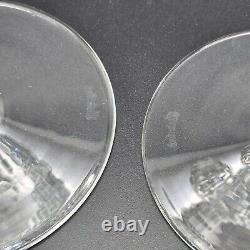 Waterford Crystal Colleen Short Stem Oversize Wine Glasses 7.75 Set of 2 JJ3819