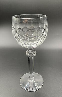 Waterford Crystal Curraghmore 7 1/2 Hock Wine Glasses Goblets Set of 6