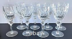 Waterford Crystal Curraghmore 7 1/8 Claret Wine Glasses Set of 8