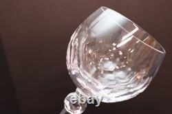 Waterford Crystal Curraghmore Balloon Hock Wine Set 2 Glasses Oversized Goblet