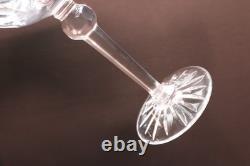 Waterford Crystal Curraghmore Balloon Hock Wine Set 2 Glasses Oversized Goblet