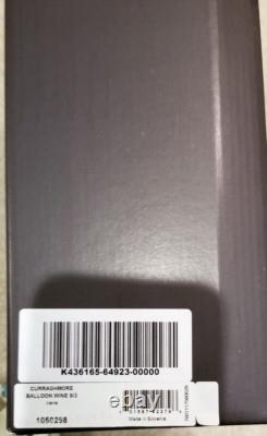 Waterford Crystal Curraghmore Balloon Wine Set of 2 Glasses #1050298 Box tags
