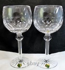 Waterford Crystal Curraghmore Balloon Wine Set of 2 Glasses #1050298 New