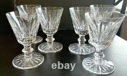Waterford Crystal EILEEN Set of 6 PORT WINE GLASSES 4 MINT